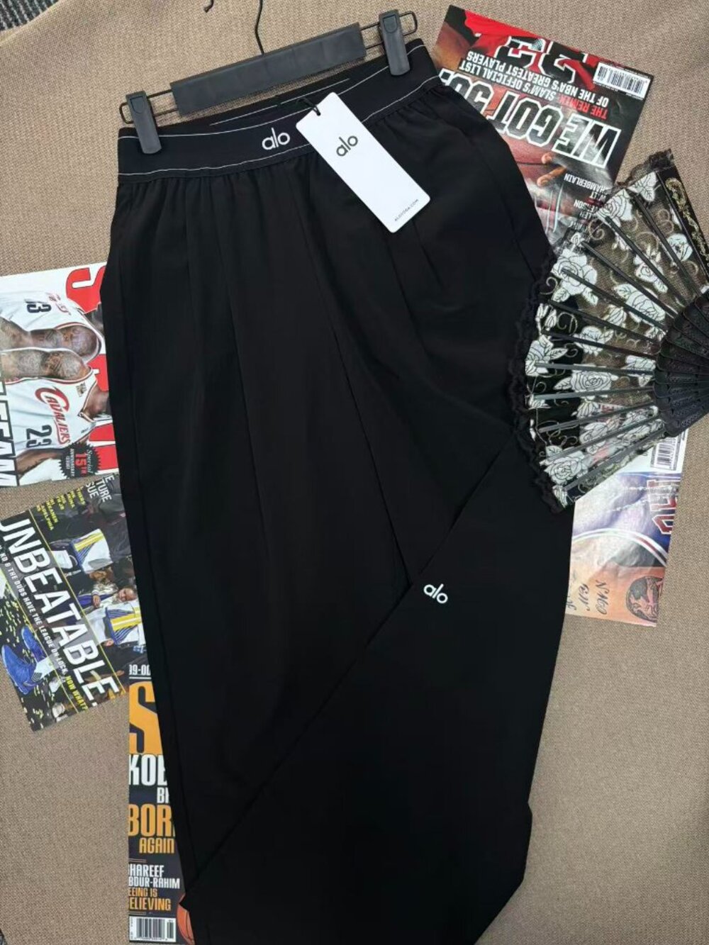 🌟Alo Yoga Suit Up Trouser Black Regular 30-inch Inner Seam Length - Picture 2 of 12
